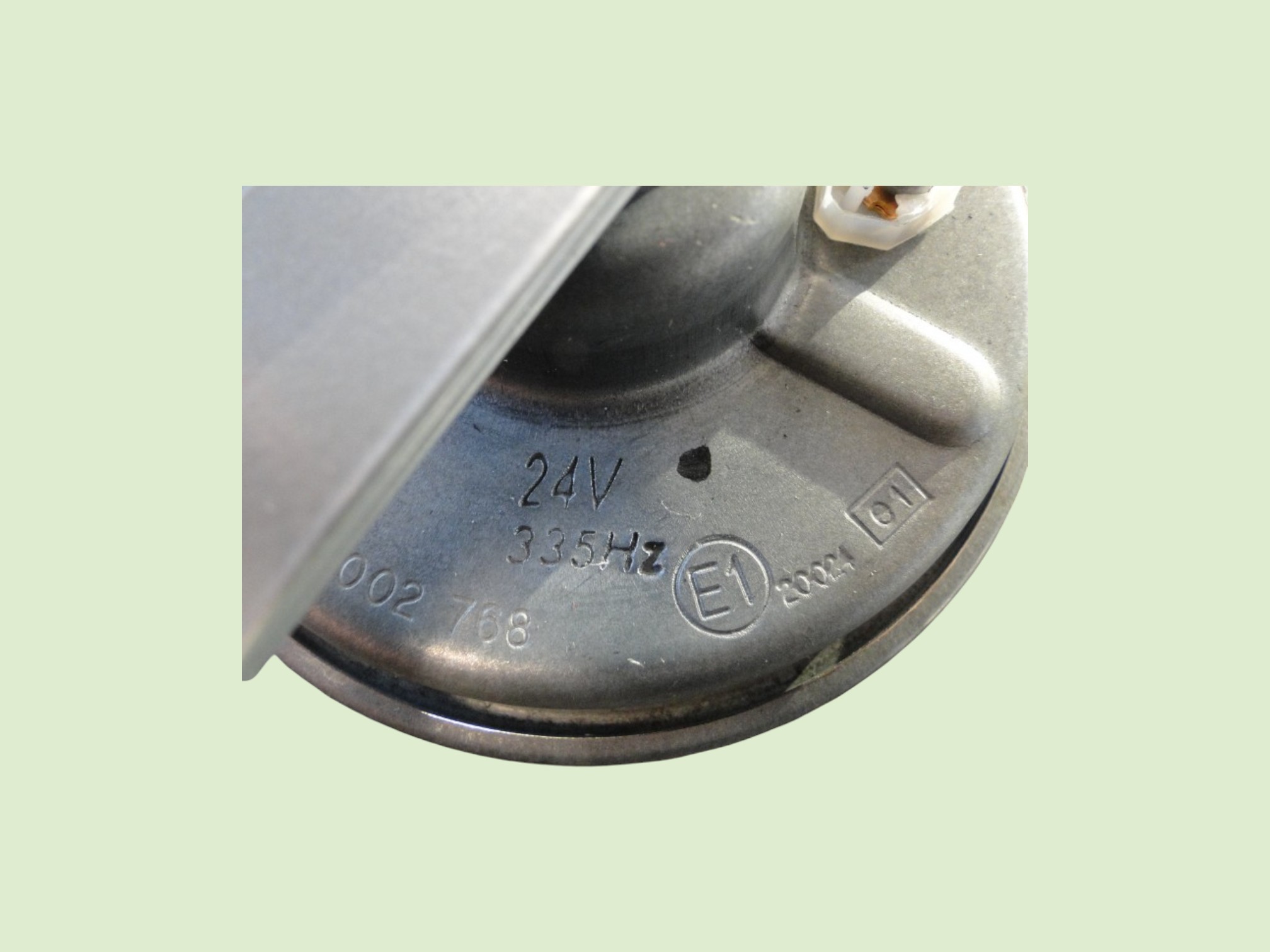 Claxon 24 volt - Claxon24v310077u - 10077U