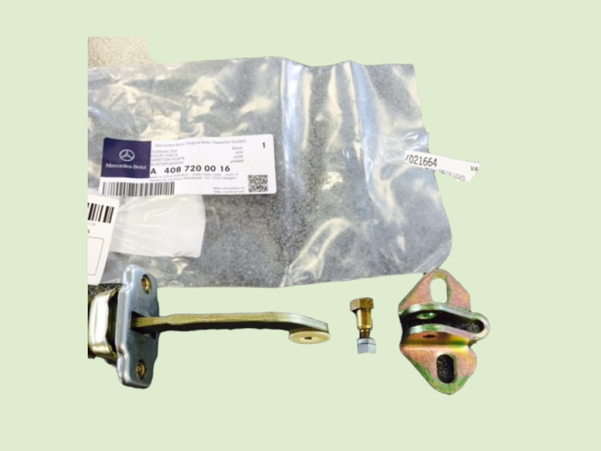 Deurvanger links + rechts U90 - Deurvangeru9014087200016u - 4087200016U