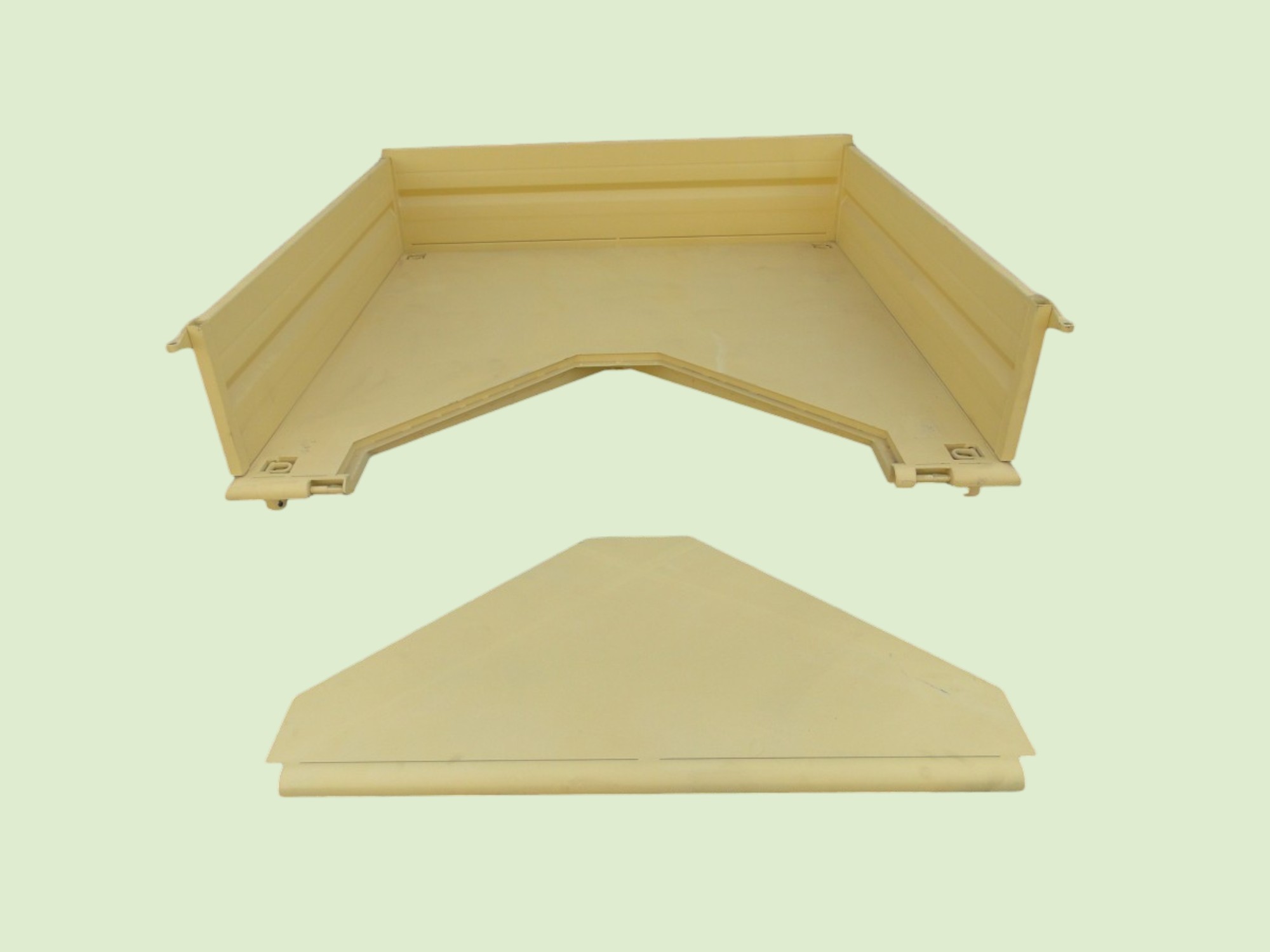 Kipppritsche Unimog U 403 / 406 / 424 / 427 mit Einsatzdreieck, kurze Ausführung komplett 1470X1950 mm - Laadbak2up0023 - UP0023