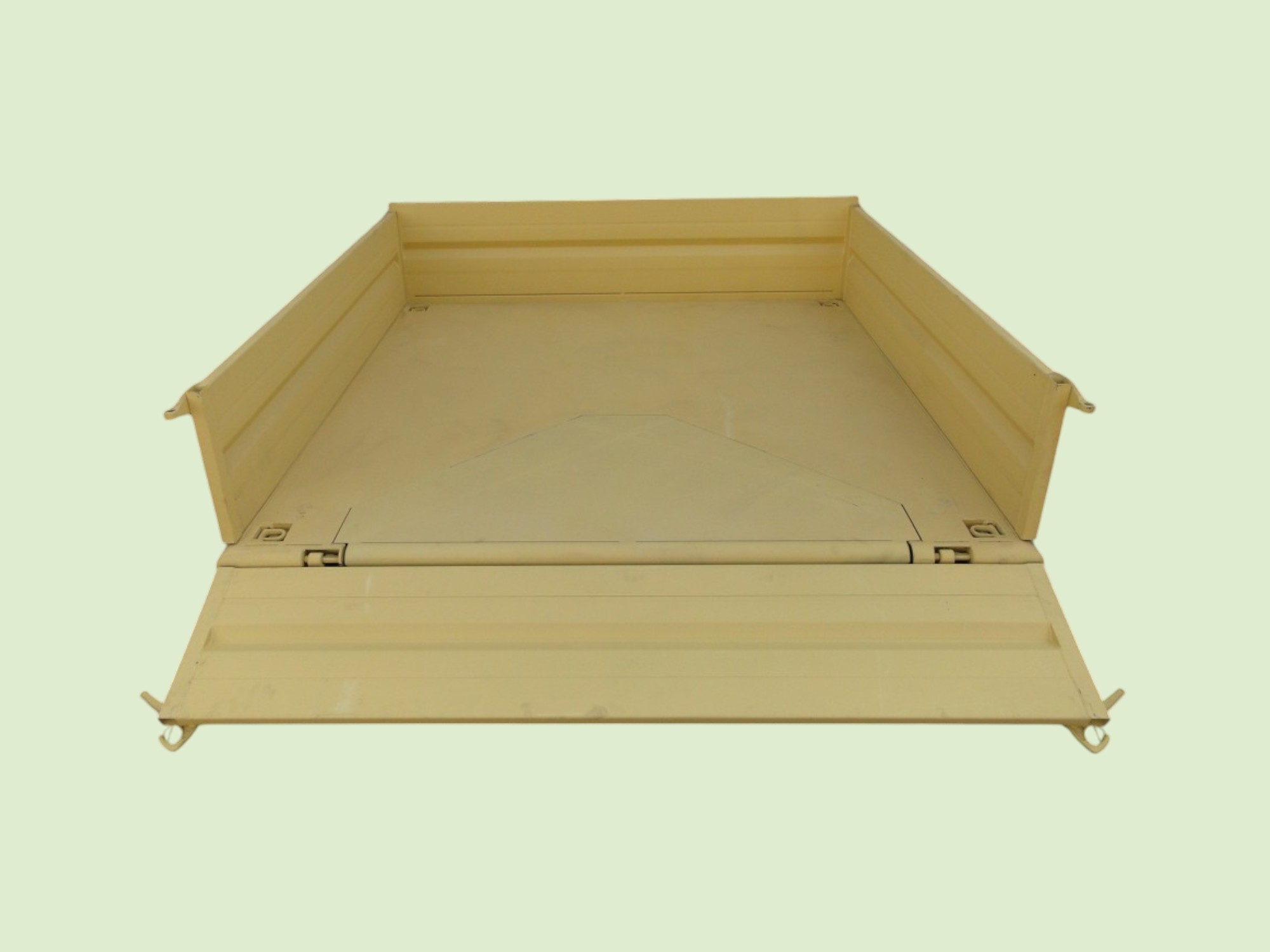 Kipppritsche Unimog U 403 / 406 / 424 / 427 mit Einsatzdreieck, kurze Ausführung komplett 1470X1950 mm - Laadbak3up0023 - UP0023