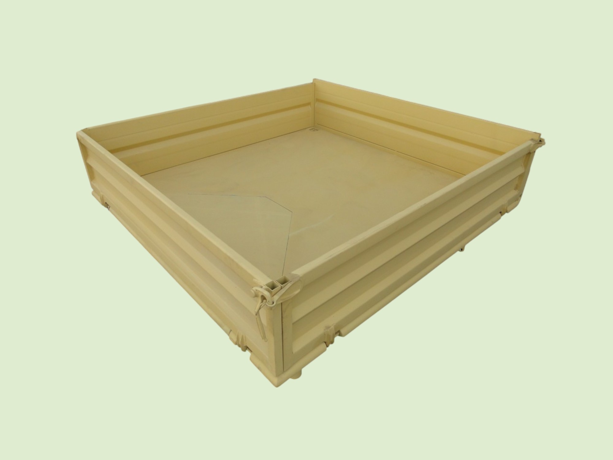 Kipppritsche Unimog U 403 / 406 / 424 / 427 mit Einsatzdreieck, kurze Ausführung komplett 1470X1950 mm - Laadbak5up0023 - UP0023