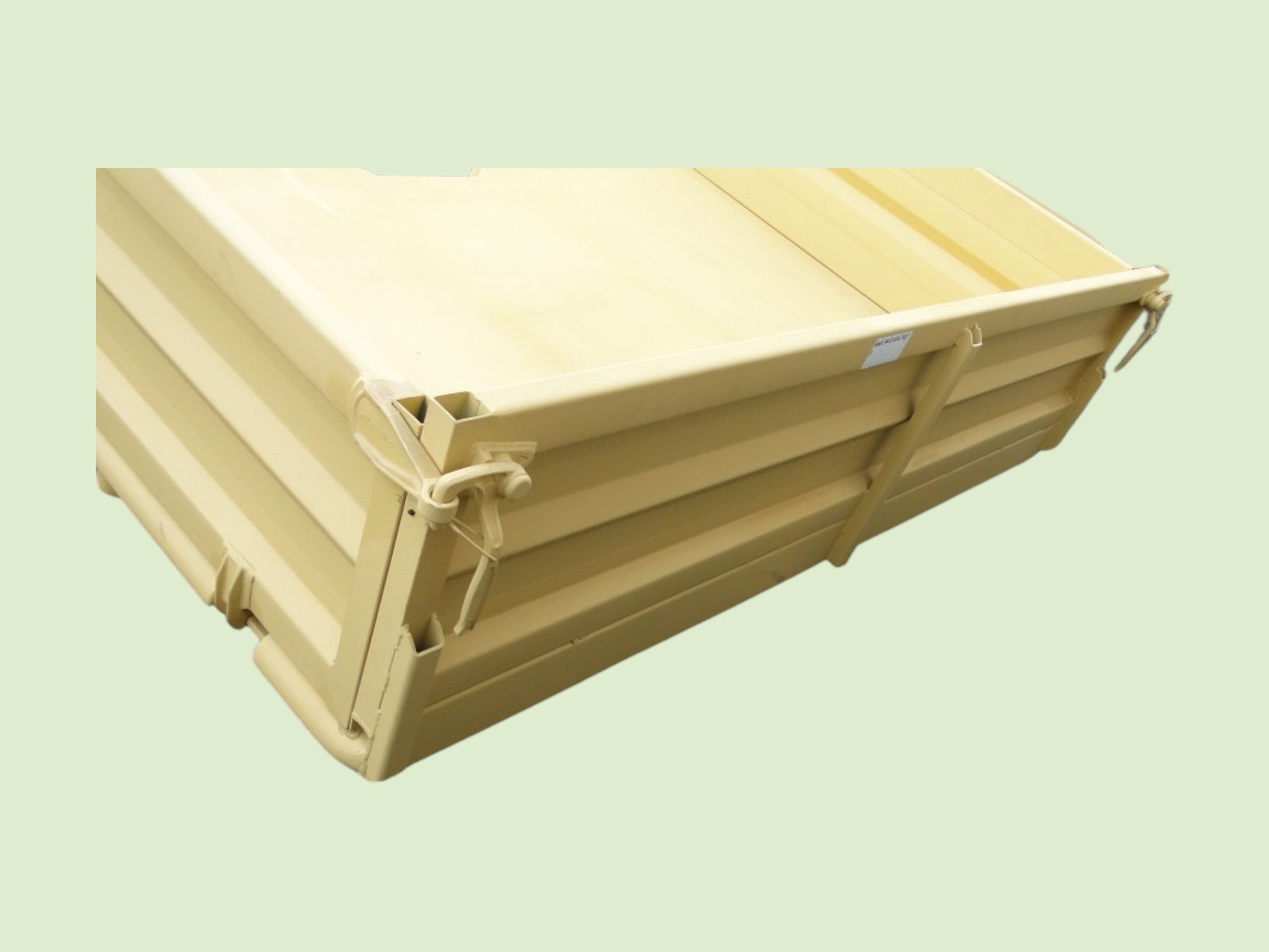 Kipppritsche Unimog U 403 / 406 / 424 / 427 mit Einsatzdreieck, kurze Ausführung komplett 1470X1950 mm - Laadbak7up0023 - UP0023