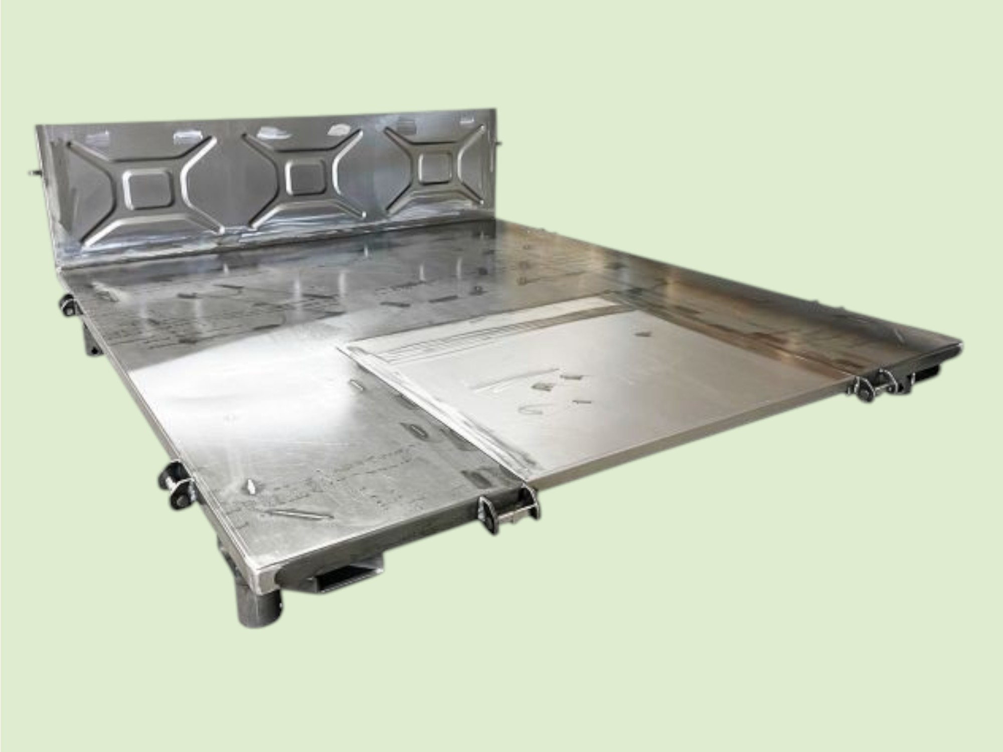 Ladekasten Unimog U 407 / 421 lange Ausführung 1780X1485 mm - Laadbaklang42110up0025 - UP0025