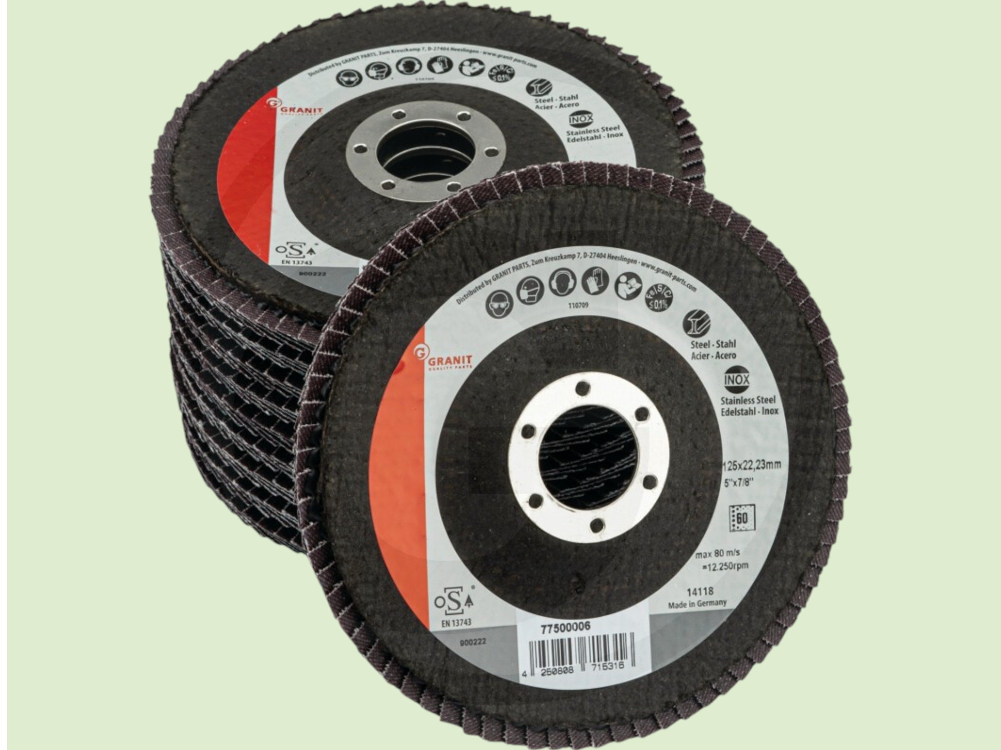 Lamellenschijven (set 10 stuks) - Lamellenschijven110514u - 10270U