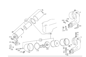 Dichtungsölfiltergehäuse OM 352/366 - Pakking oliefilterhuis om 352 366 1592392780 - 3661840180U