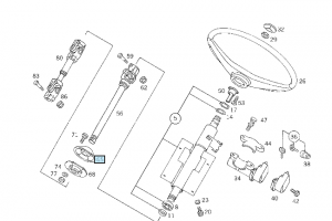 Pakking Stuuraslager - Pakking stuuraslager 1678283156 - 4084620080U