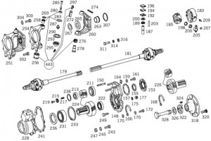 Zwischenwellendichtung innen U404 / U411 - Pakking tussenas binnen u404 u411 1669304420 - 4043310080U