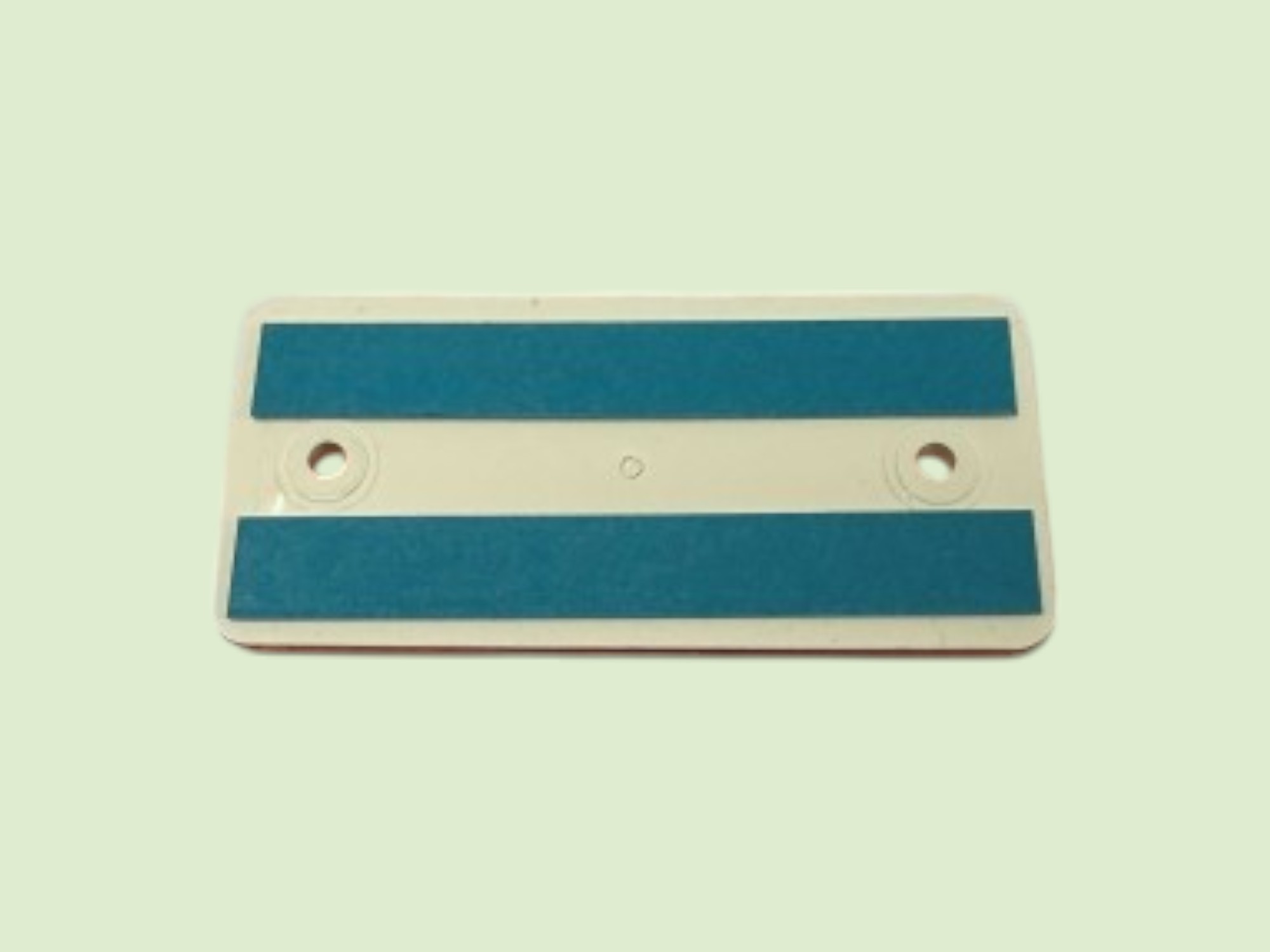 Reflector oblong yellow - Reflector langwerpig geel 1 - 10448U