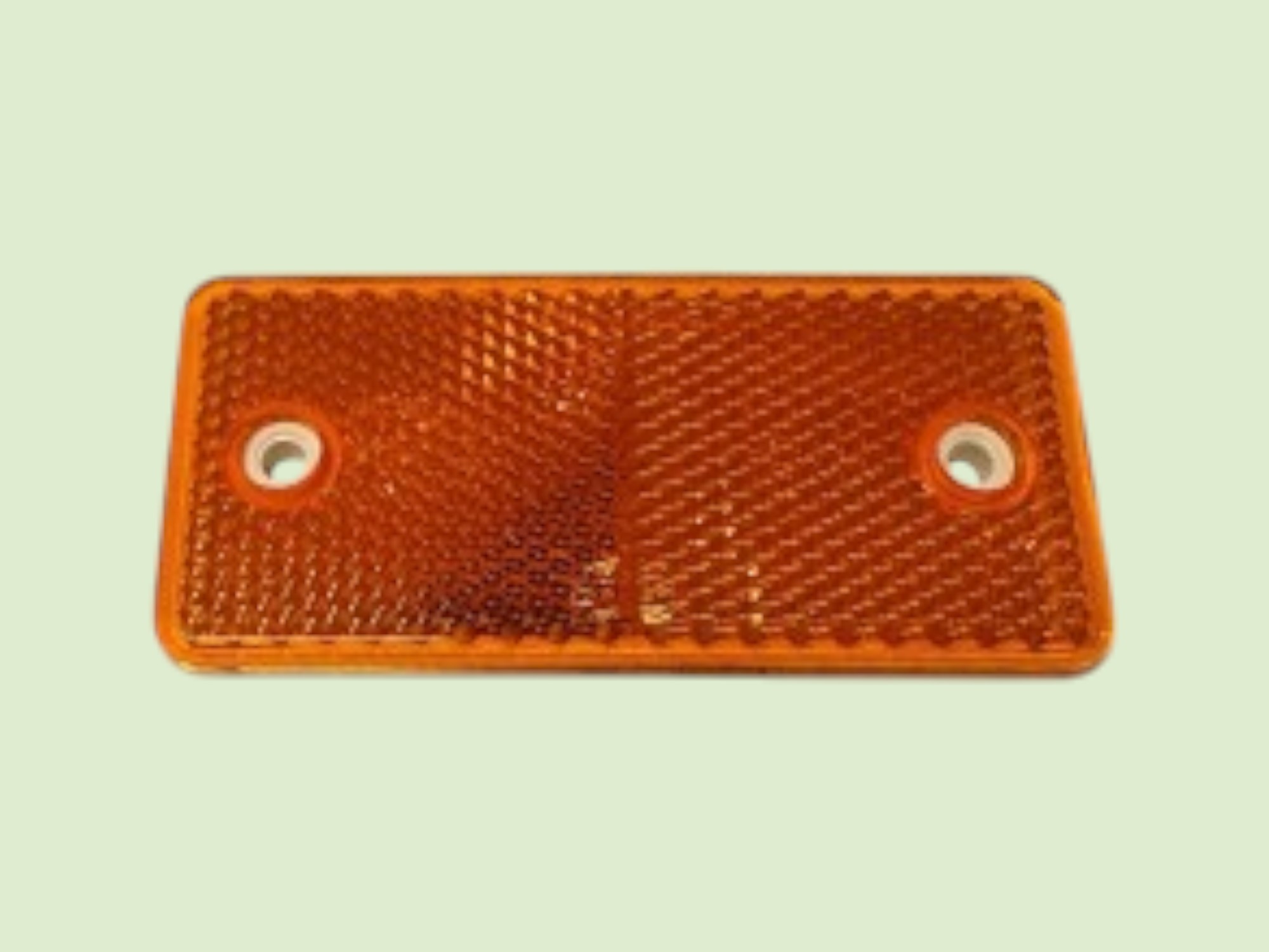 Reflector langwerpig geel - Reflector langwerpig geel - 10448U