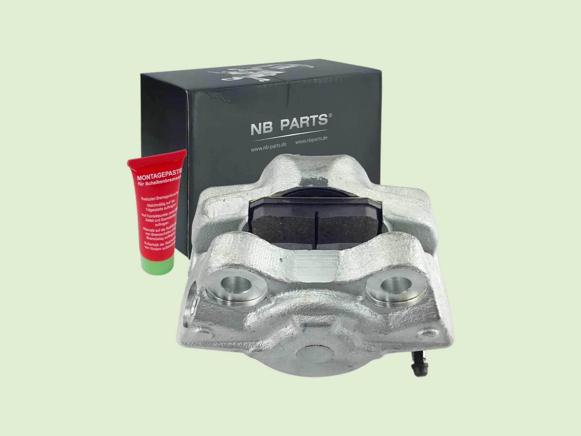 Nieuwe remklauw vooras linker wiel voor, rechter wiel achter Unimog 403, 406, 416, 417, 424, 427 - Remklauw110634u photoroom - 10634U