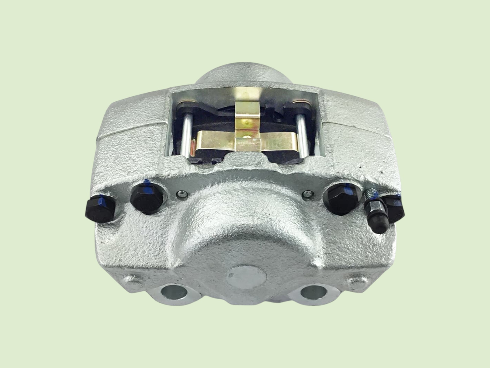 Nieuwe remklauw vooras linker wiel achter, rechter wiel voor Unimog 403, 406, 416, 417, 424, 427 - Remklauw210633u photoroom - 10633U