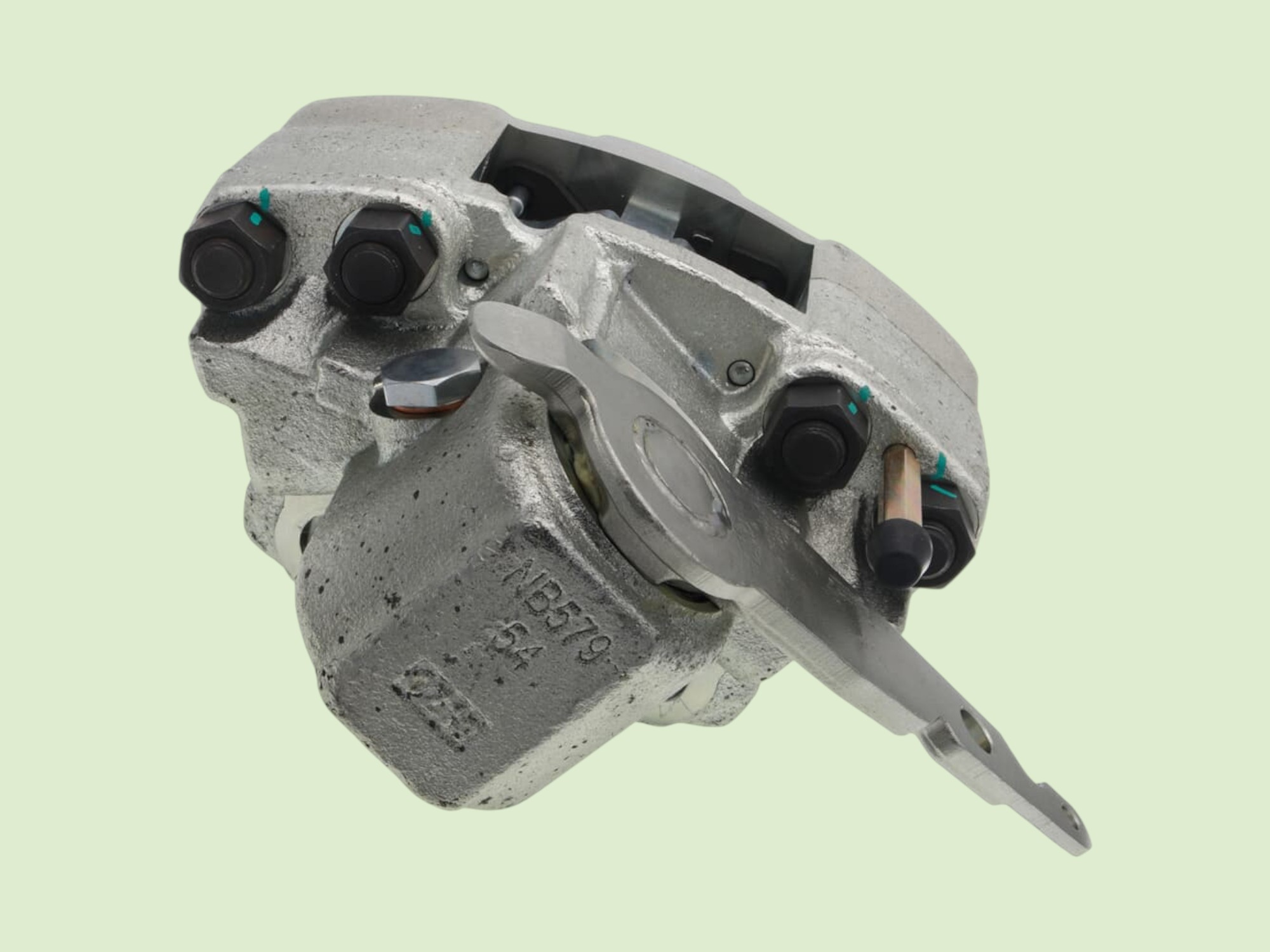 Nieuwe remklauw achteras linker wiel achter, voor Unimog 403, 406, 416, 417, achteras rechter wiel voor Unimog U-serie - Remklauw210635u photoroom - 10635U