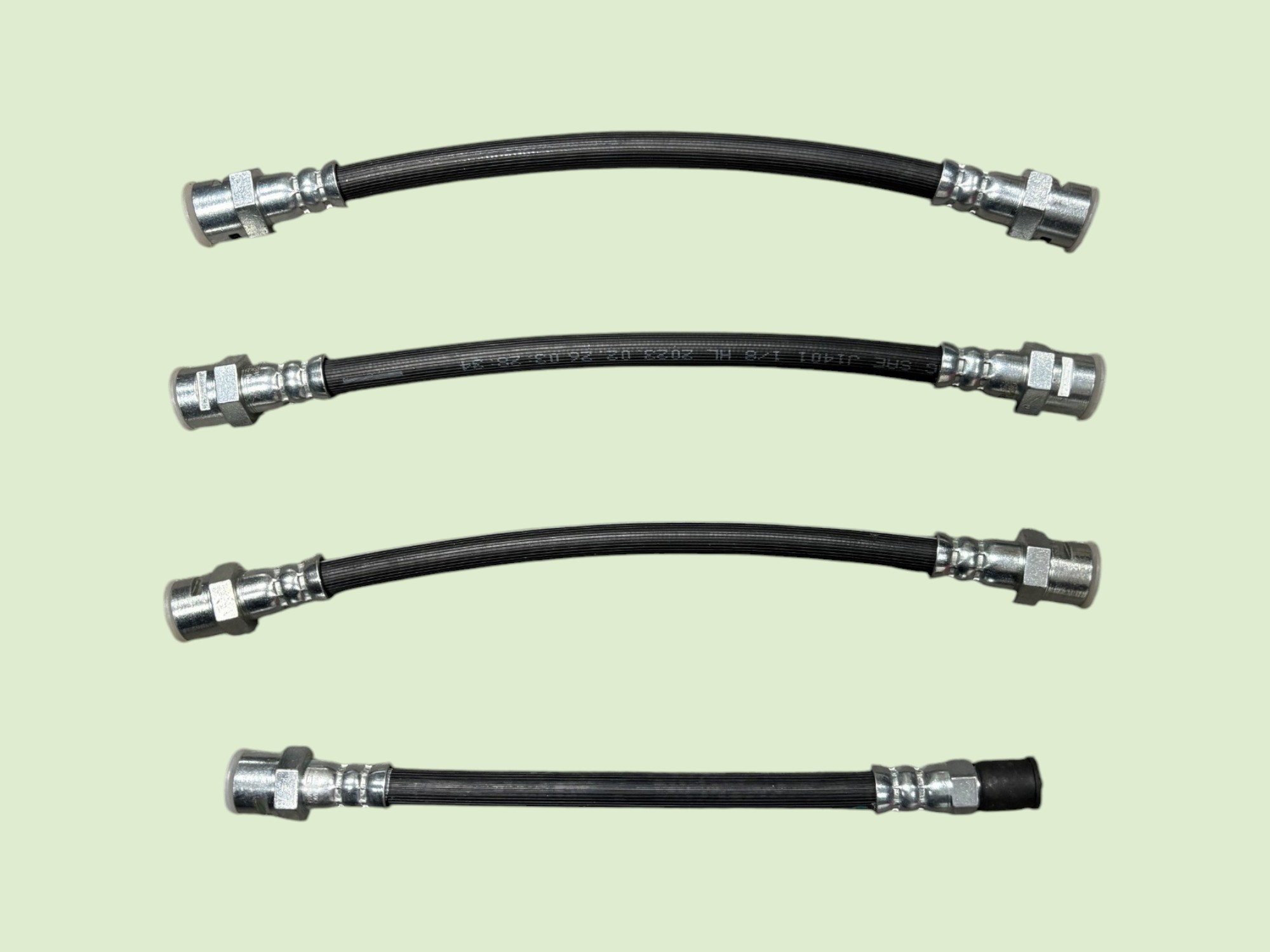 Remslangset 411 nieuwe type assen - Remslangen 411 na - 10391U