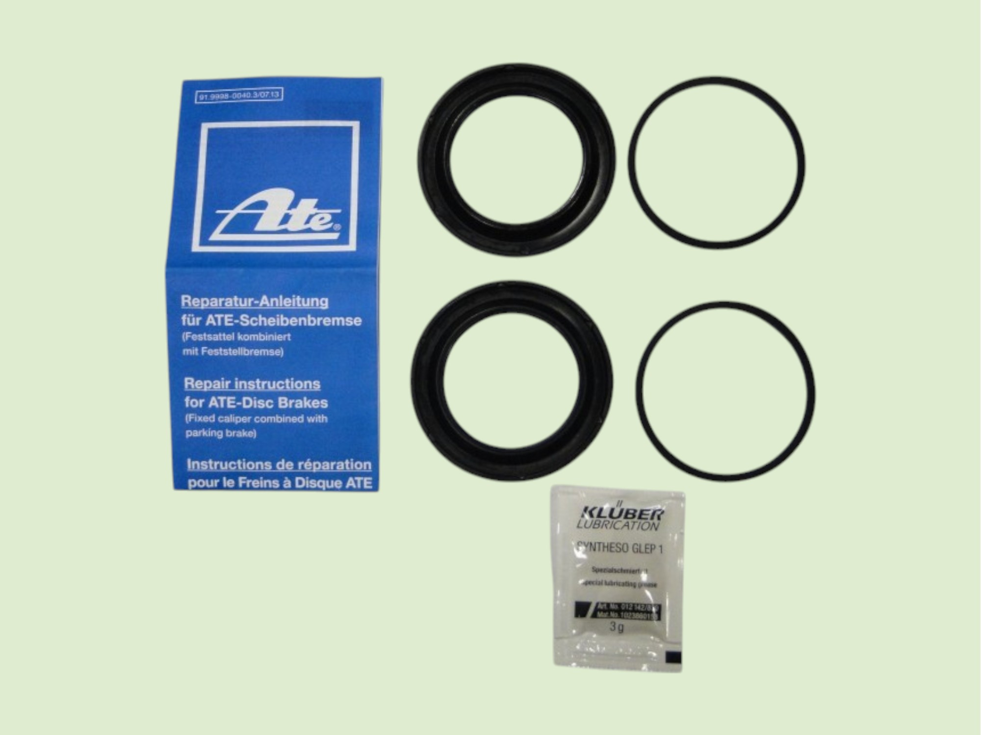 Reparatursatz Bremssattel hinten - Reparatiesetremklauwachter10004200344u - 000420034464U