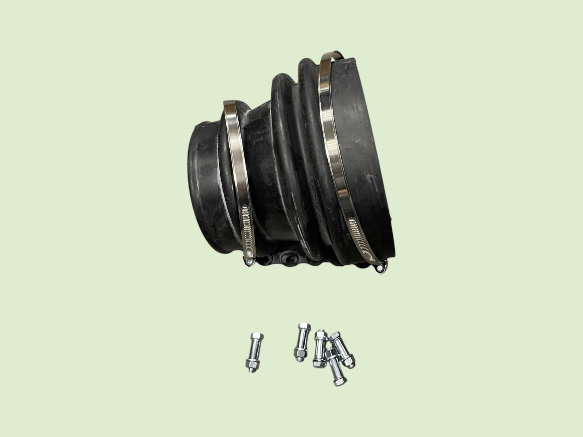 Gummimanschette Wehrleitung 1. Montage - Rubber manchet stuwbuis 1e montage 2 - 10232U