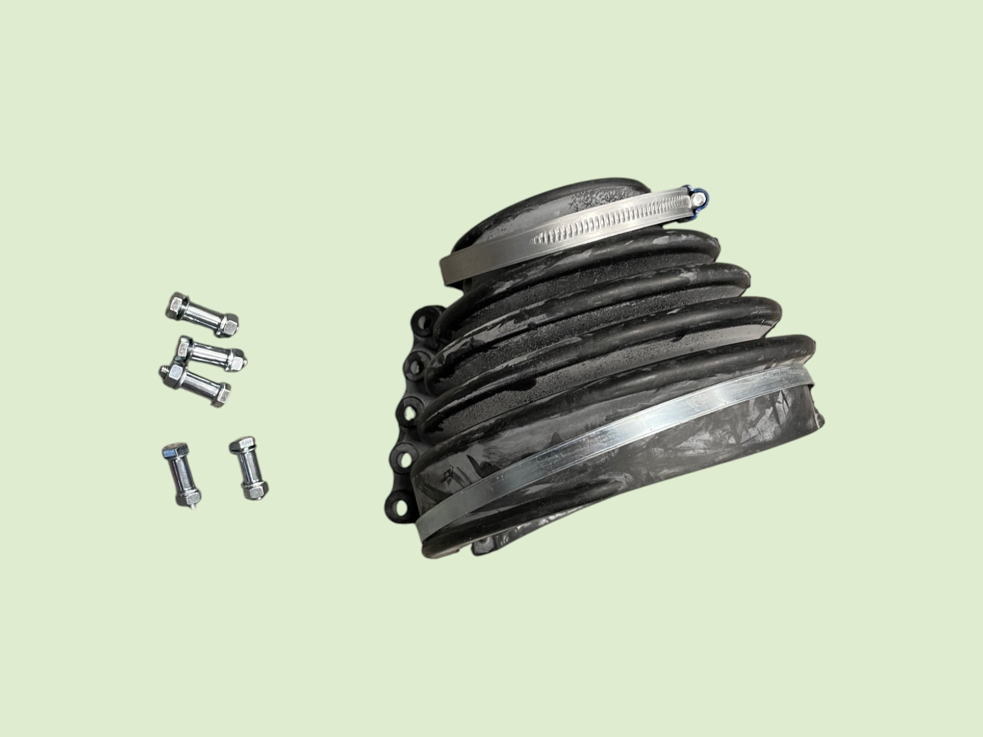 Gummimanschette Stauraumrohr hinten 404 - Rubber manchet stuwbuis voor 404 2 1 - 10283U