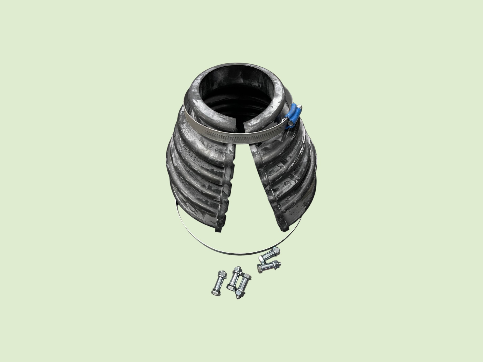 Gummimanschette Stauraumrohr hinten 404 - Rubber manchet stuwbuis voor 404 3 - 10283U