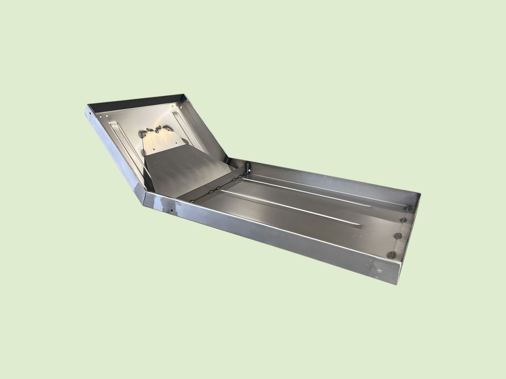 Spatbord links achter MB-TRAC 1100-1800 - Spatbordlamb1100 18002mb0021 - MB0021