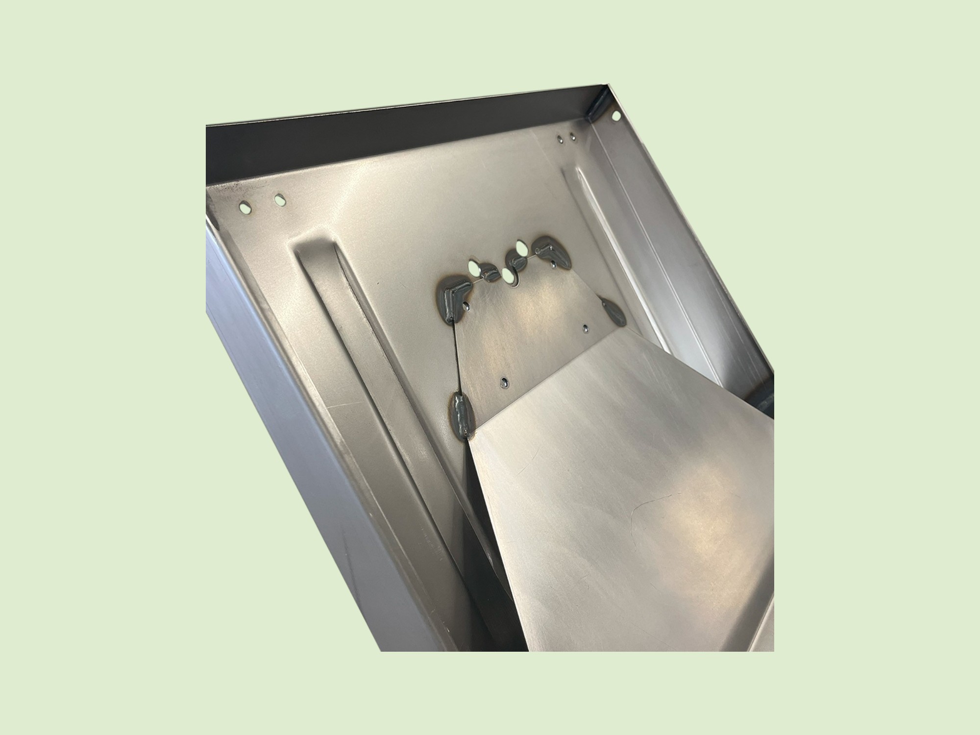 Spatbord links achter MB-TRAC 1100-1800 - Spatbordlamb1100 18004mb0021 - MB0021