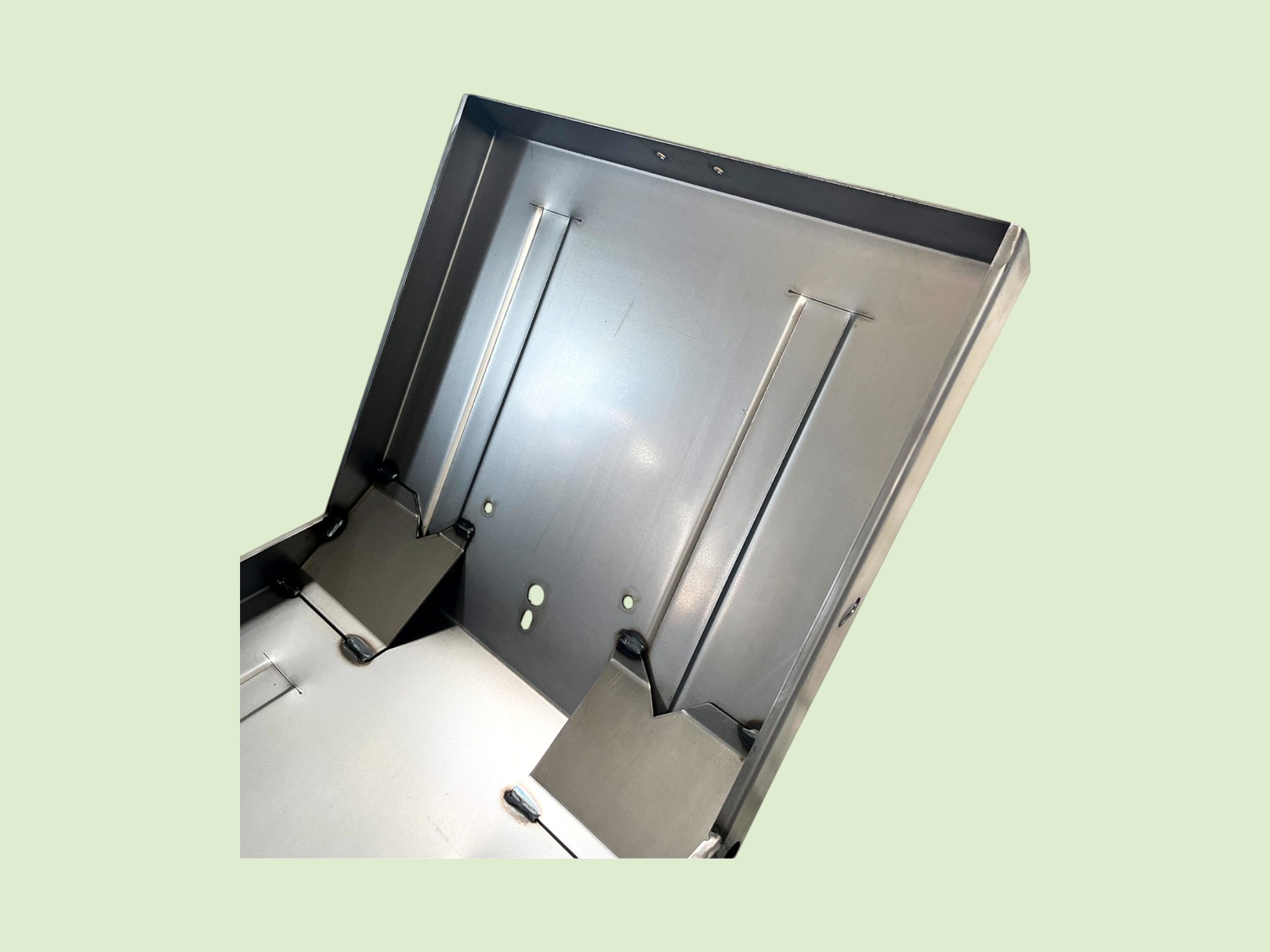 Spatbord links achter MB-TRAC 700-900 - Spatbordlamb700 9004mb0011 1 - MB0011