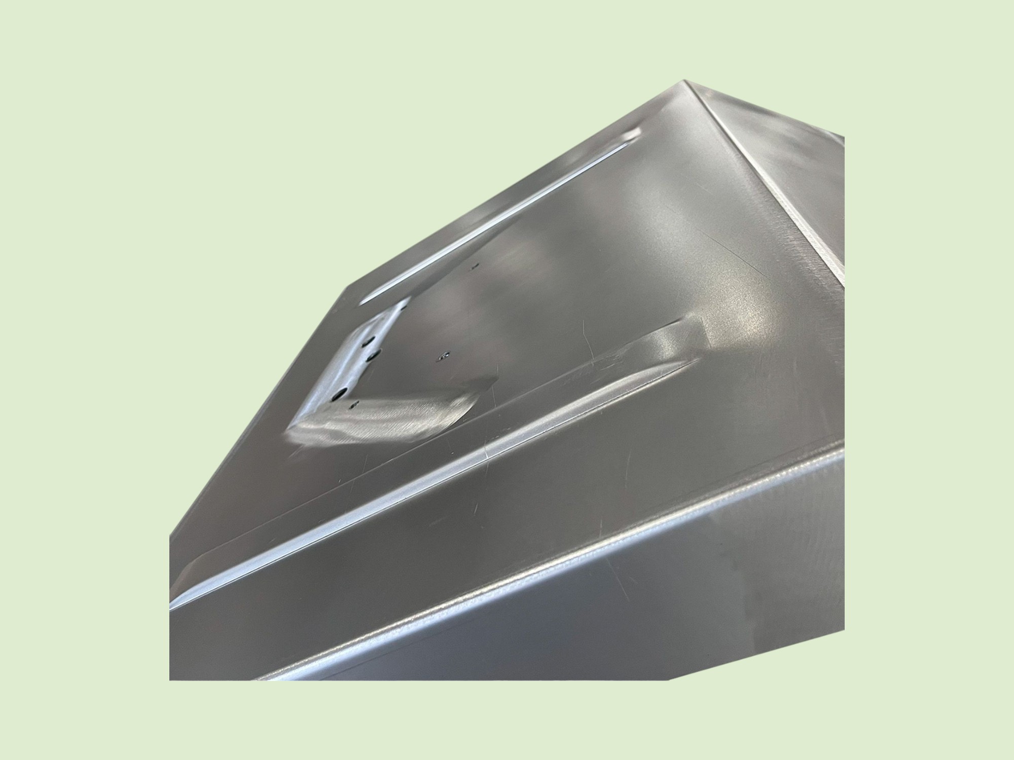 Spatbord rechts achter MB-TRAC 1100-1800 - Spatbordramb1100 18003mb0022 - MB0022