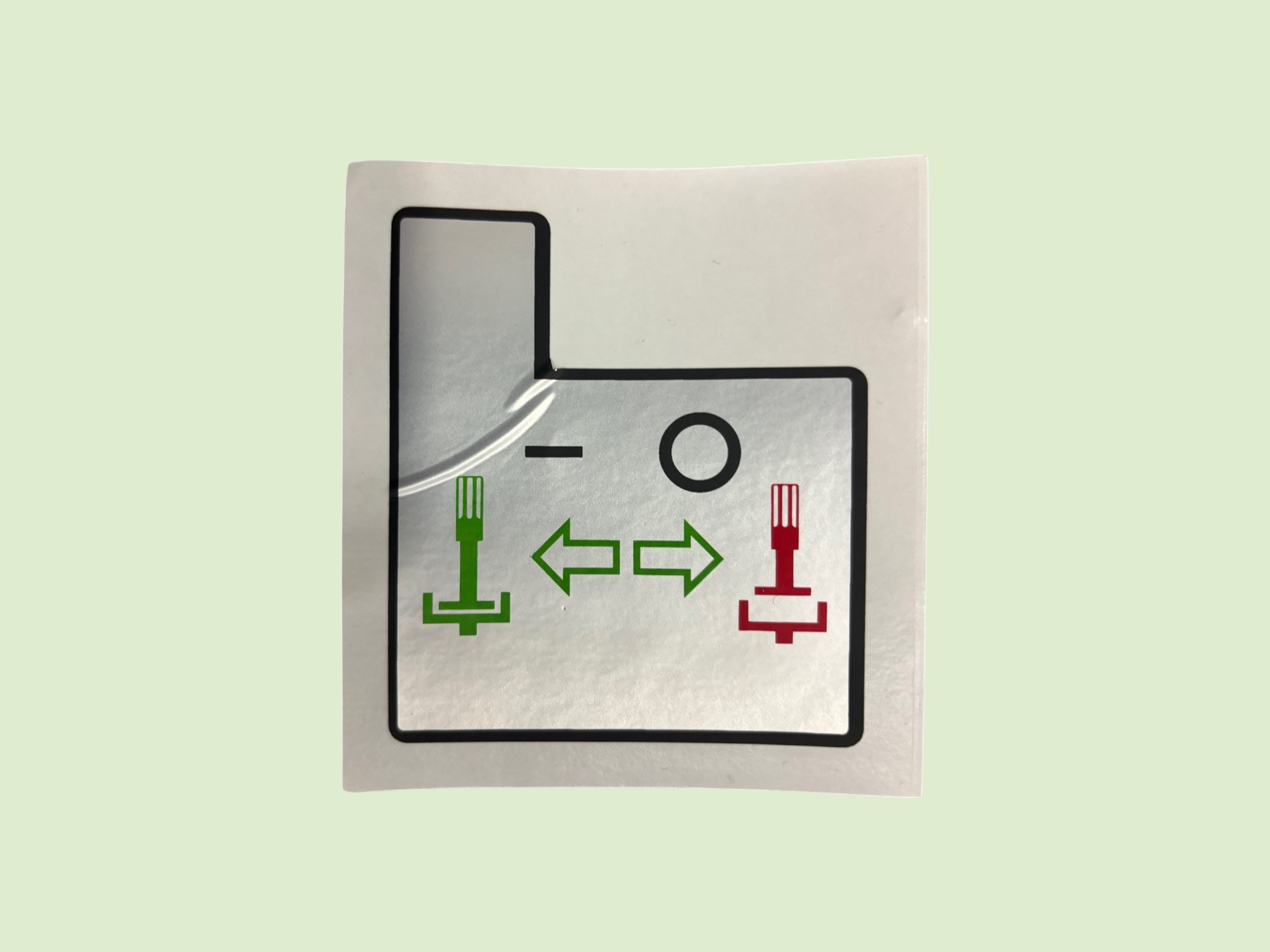 Sticker aftakaskoppeling - Sticker aftakaskoppeling 4375842638u 1 - 4375842638U