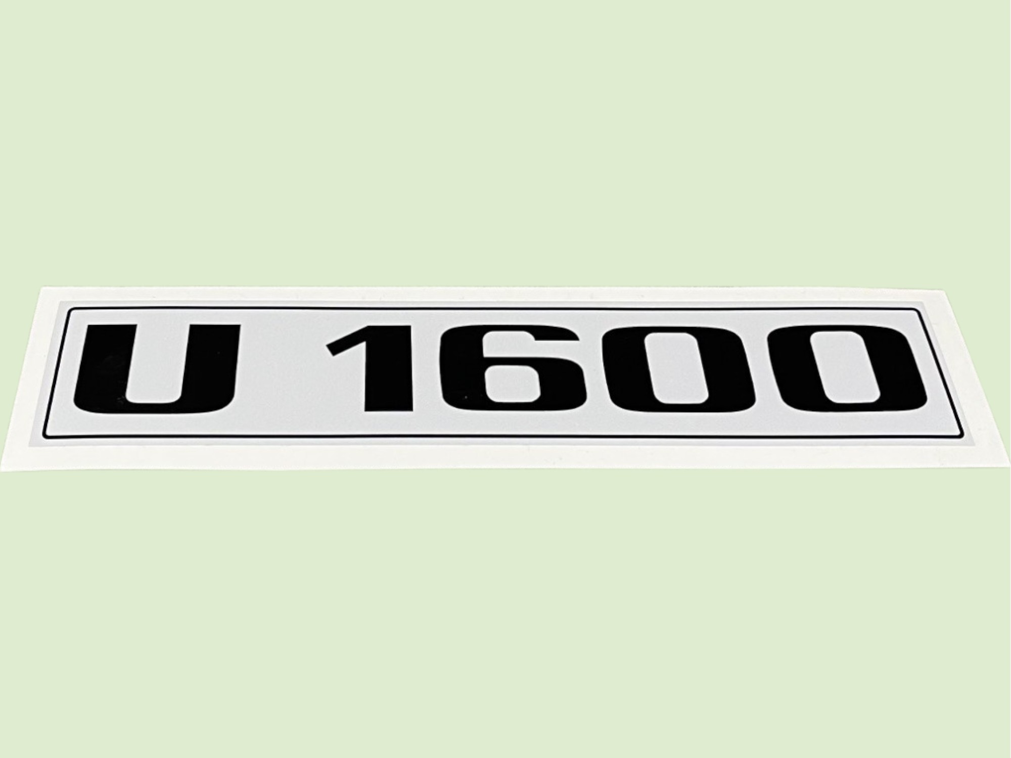Sticker U1600 - Stickeru1600110233u - 10233U