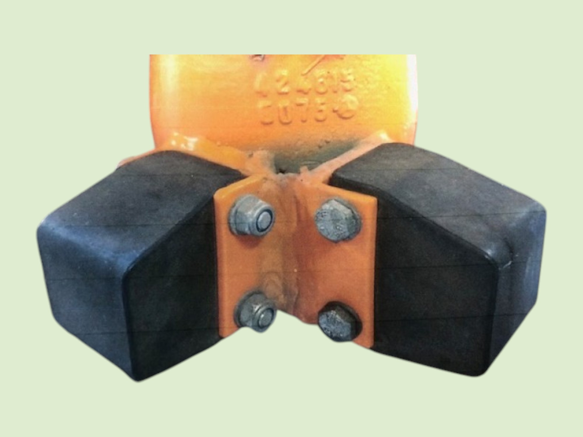 Ladeflächenstoßfänger Gummiklappe - Stootrubberklep310148u - 10148U