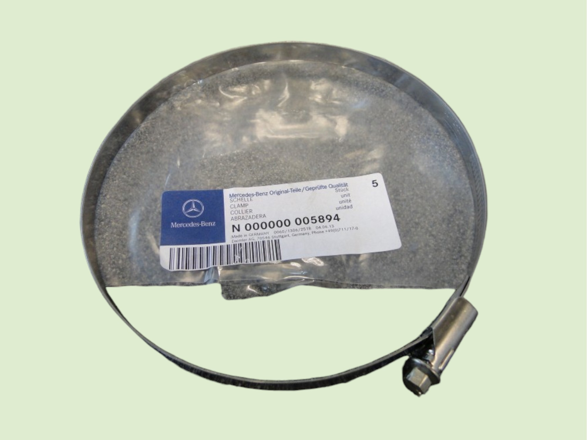 Stuwbuis klem groot - Stuwbuisklemgroot3n000000005894 - N000000005894