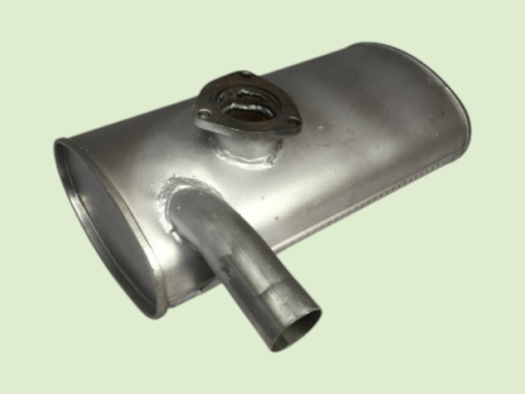 Uitlaat einddemper voor MB Trac 65/70 / 700 / 800 - Uitlaat einddemper mb trac 10474u - 10474U