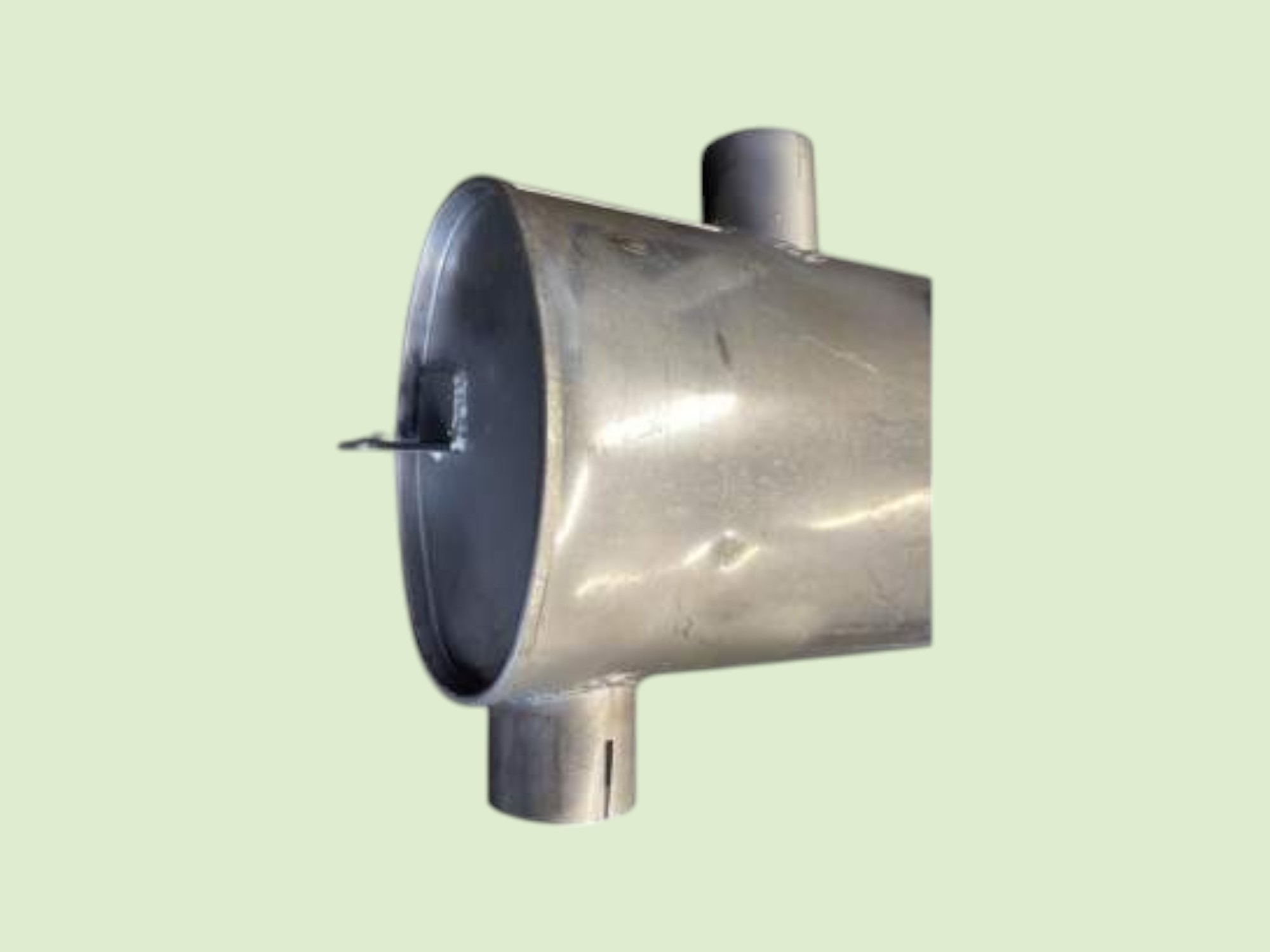 Auspuffschalldämpfer Unimog 403/406/413/416/417 - Uitlaat einddemper unimog 403406413416417 2 - 10326U