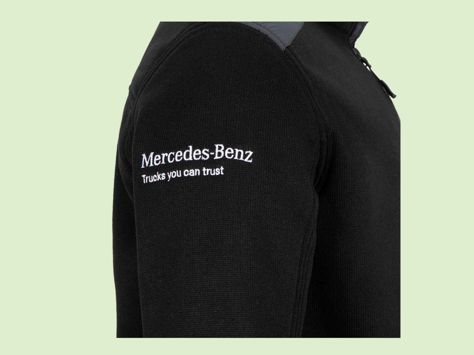 Unimog Knitted Fleece Jacket - Unimog knitted fleece jacket 2 - UNI0029L