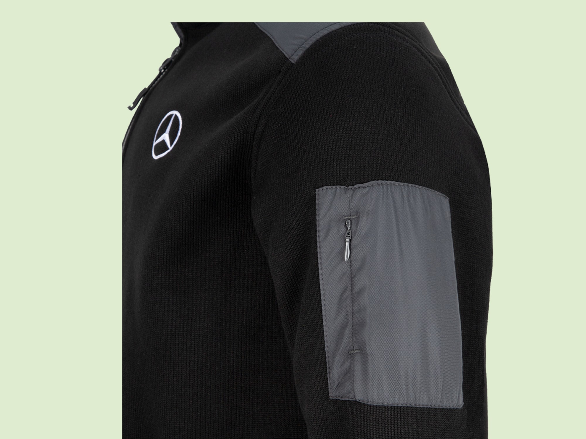 Unimog Knitted Fleece Jacket - Unimog knitted fleece jacket 3 - UNI0029L