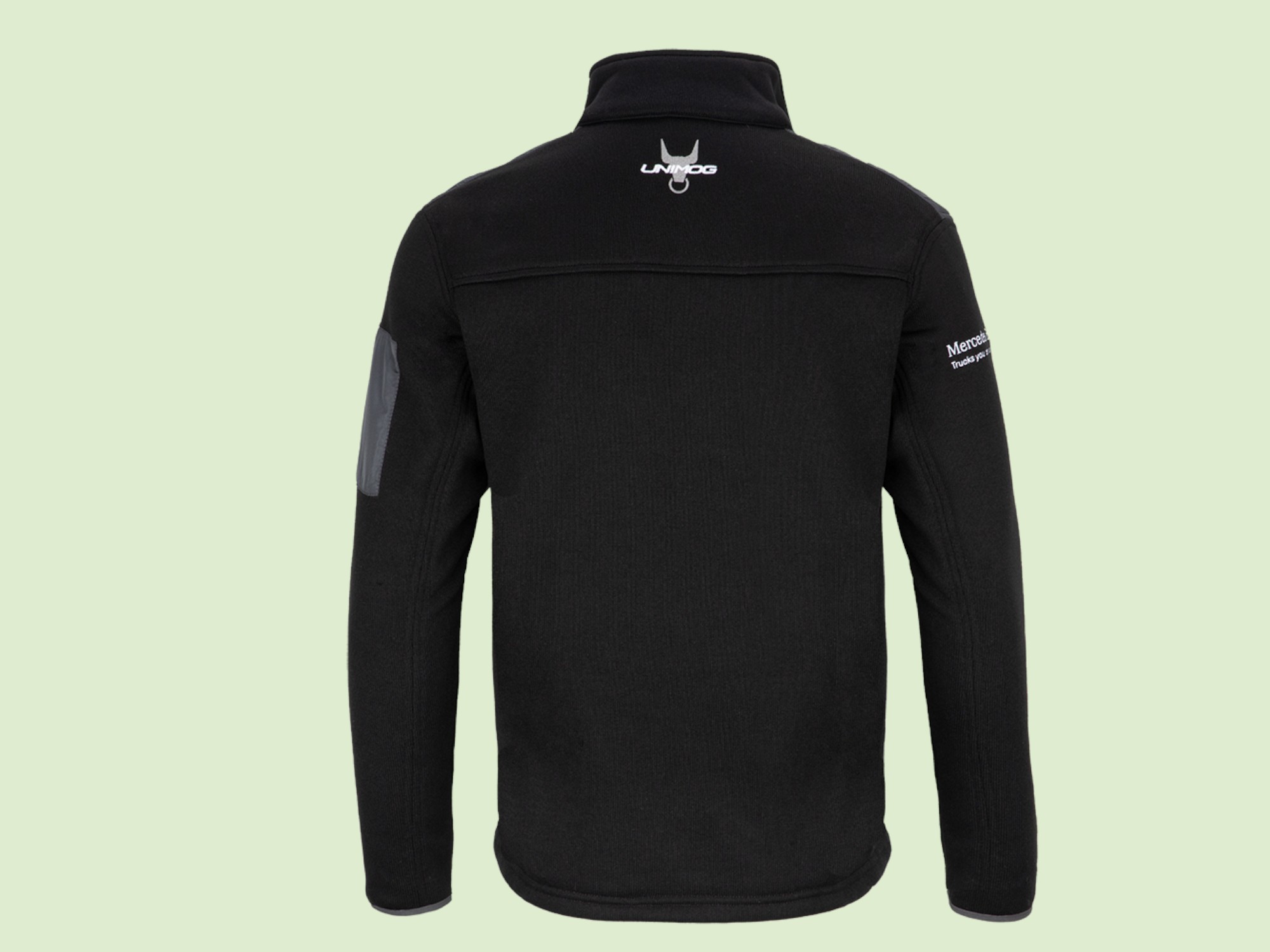 Unimog Knitted Fleece Jacket - Unimog knitted fleece jacket 4 - UNI0029L