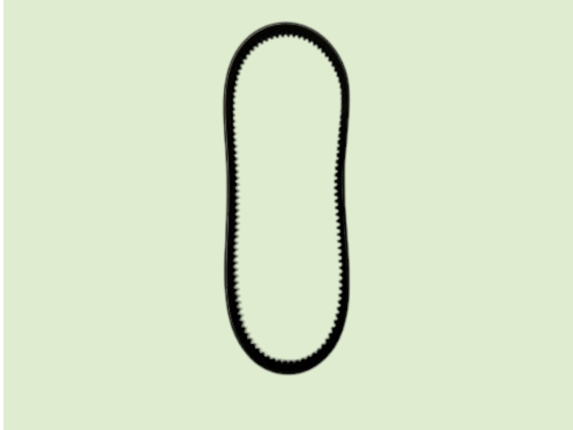 V-snaar gestuurde hydraulische pomp - V snaar 13x750 10463u - 10463U